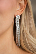Level Up - White Earrings - Jewelry by Bretta