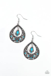 All-Girl Glow Blue Earrings - Jewelry By Bretta
