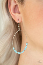 Paparazzi Accessories-Prize Winning Sparkle - Blue Earrings