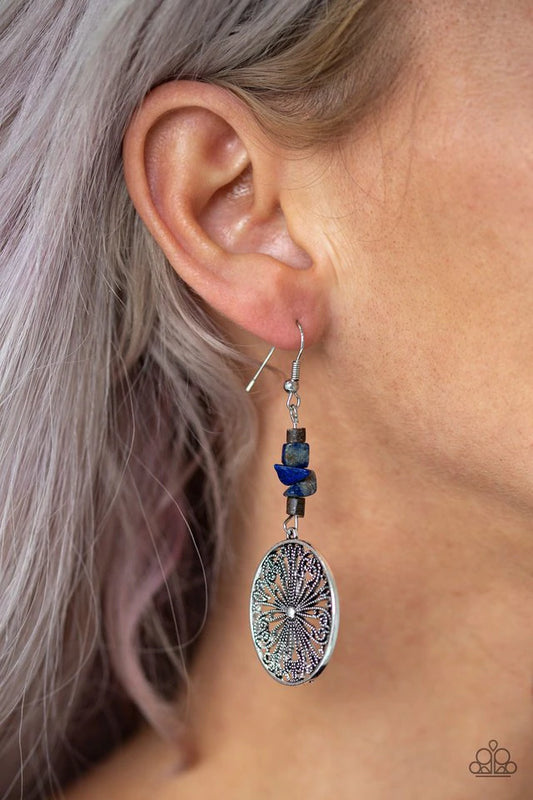 Adobe Dweller Blue Earrings - Jewelry by Bretta