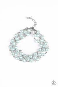 Paparazzi Accessories-Stage Name - Blue Bracelets
