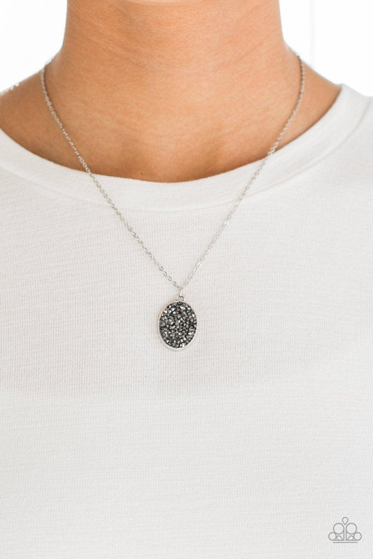 Paparazzi Accessories-Star-Crossed Stargazer - Silver Necklace - jewelrybybretta