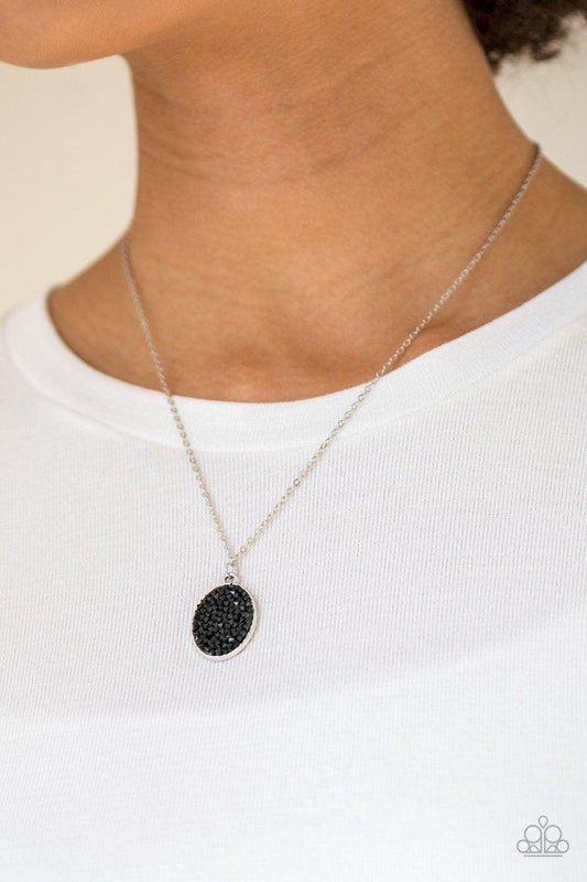 Paparazzi Accessories-Star-Crossed Stargazer - Black Necklace - jewelrybybretta