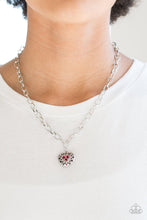 Paparazzi Accessories-No Love Lost - Red Necklace