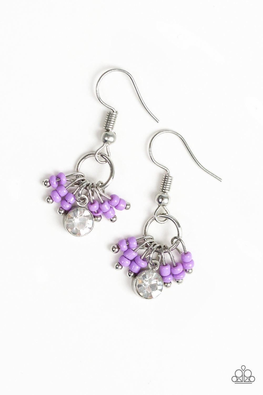 Twinkling Trinkets Purple Earrings - Jewelry by Bretta