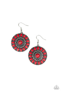 Desert Palette Red Earrings - Jewelry by Bretta