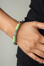 Whimsical Wanderer Green Bracelet - Jewelry by Bretta