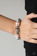 Paparazzi Accessories-Uptown Tease - Pink Bracelets