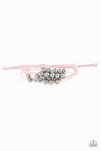 Paparazzi Accessories-Without Skipping A BEAD - Pink Urban Bracelet - jewelrybybretta