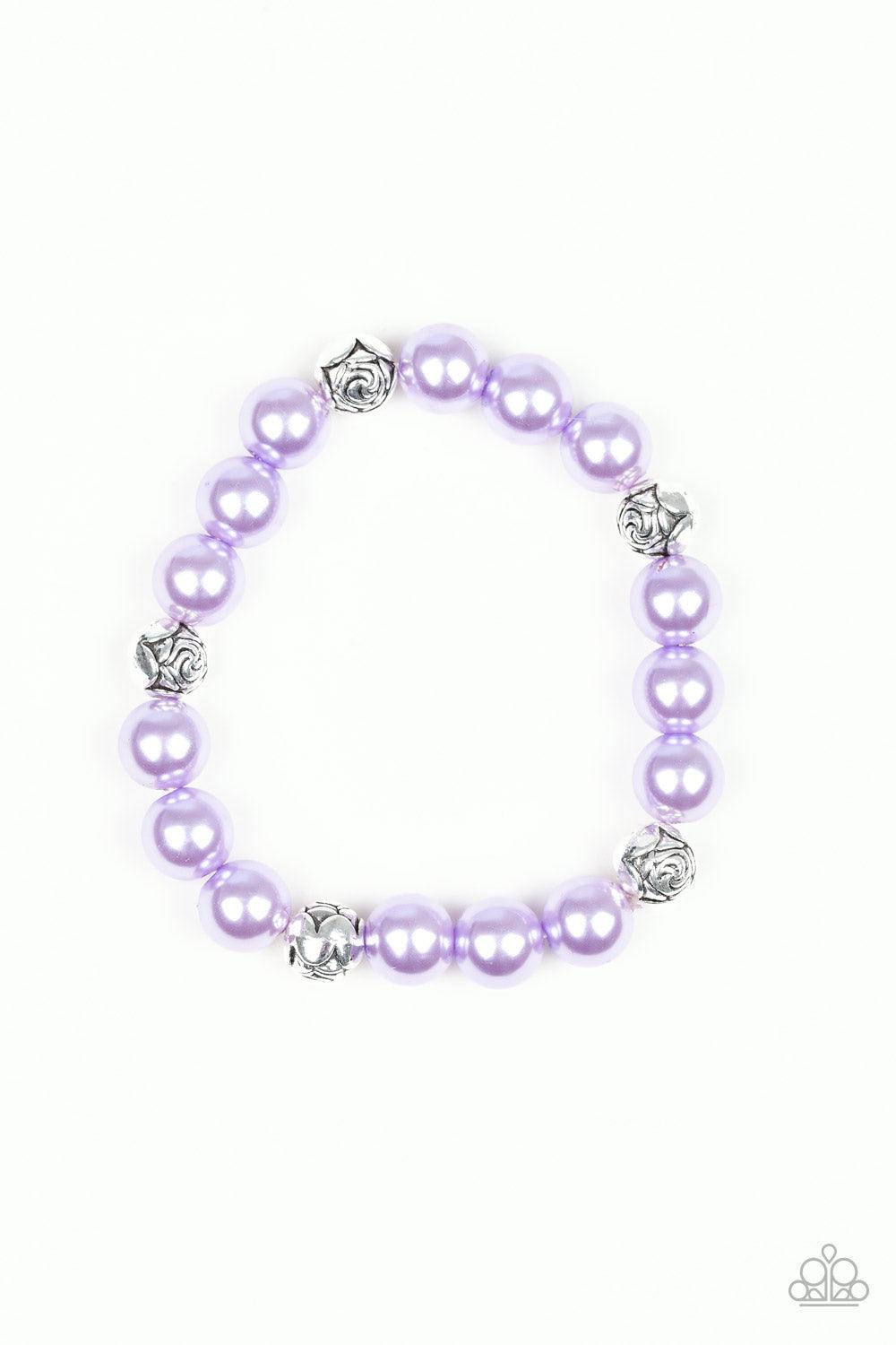 Paparazzi Accessories-Rosy Radiance - Purple Bracelets