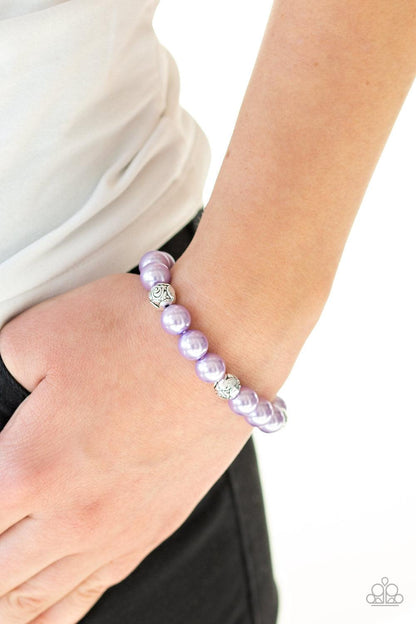 Paparazzi Accessories-Rosy Radiance - Purple Bracelets