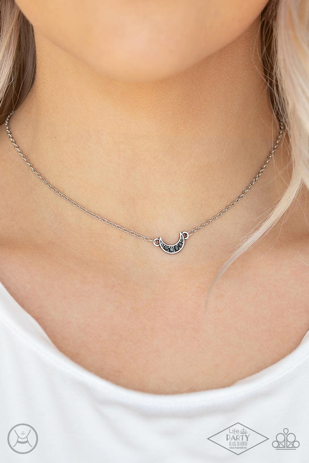 Promise The Moon Silver Necklace - Jewelry by Bretta