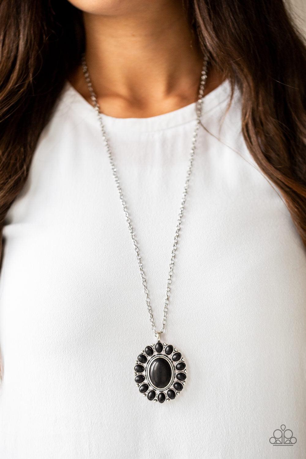 Paparazzi Accessories-Rancho Roamer - Black Necklace