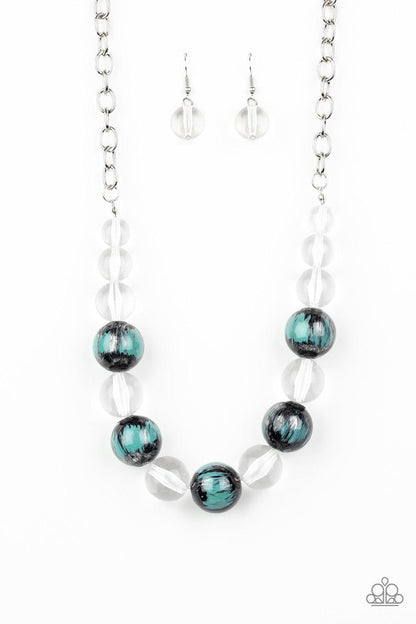Paparazzi Accessories - Torrid Tide - Blue Necklace