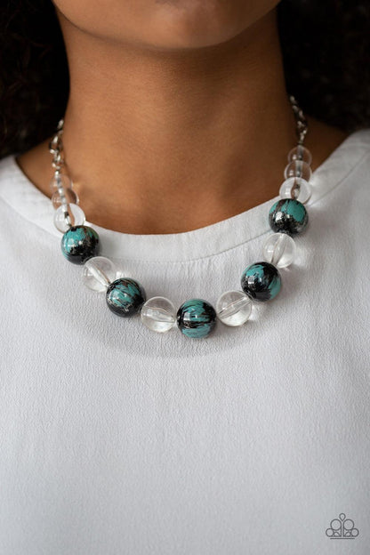 Paparazzi Accessories - Torrid Tide - Blue Necklace