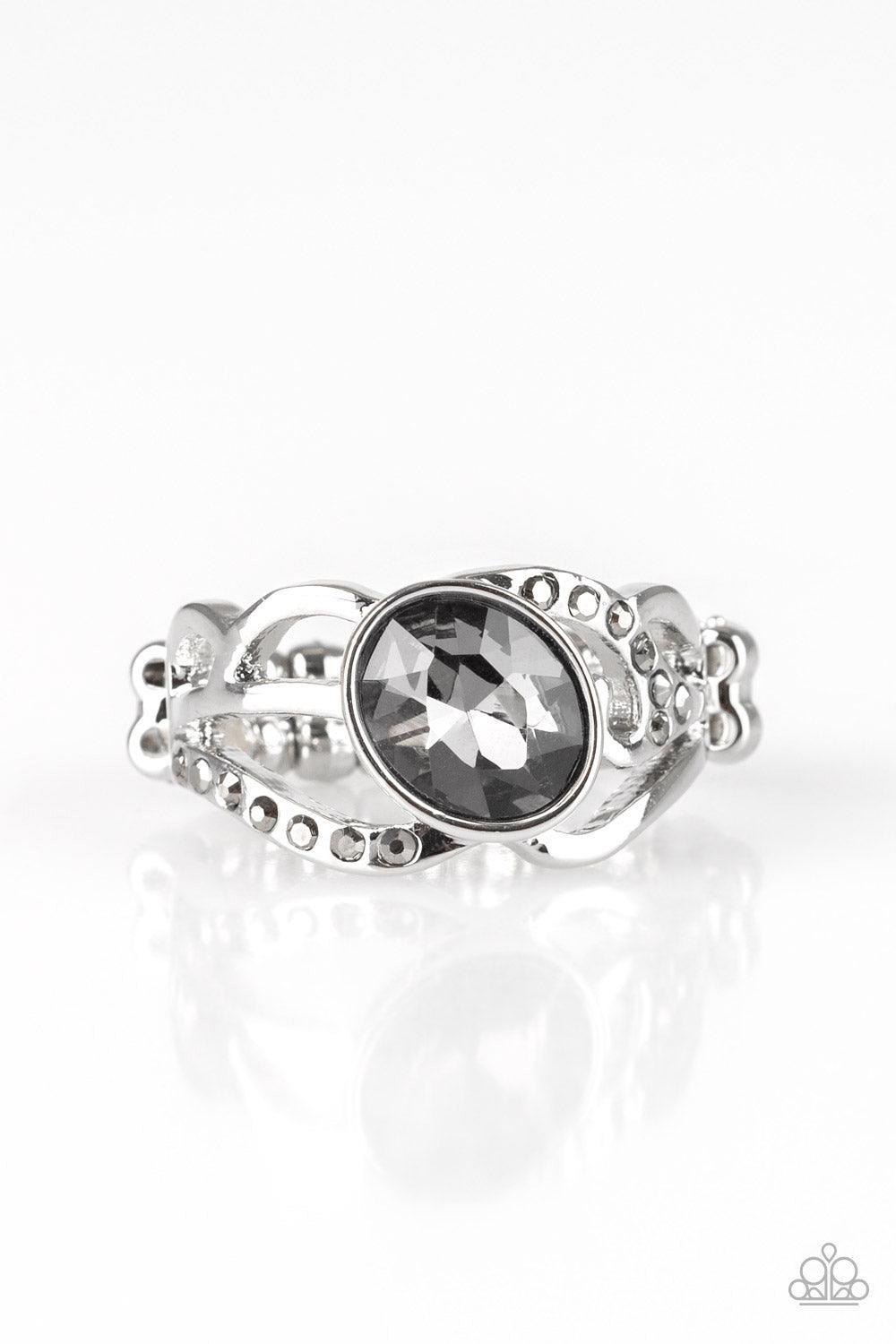 Paparazzi Accessories-Couldn't Care FLAWLESS - Silver Ring