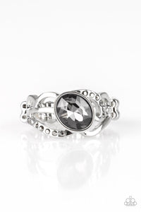 Paparazzi Accessories-Couldn't Care FLAWLESS - Silver Ring