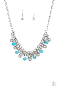 Party Spree - Blue Necklace - Jewelry by Bretta