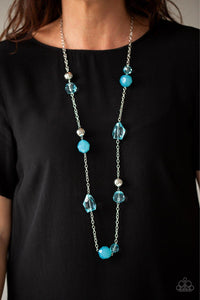 Turquoise Stones Gold Rhinestone Crystal Sparkle Bracelet Ocean Blue Beads  Acrylic 