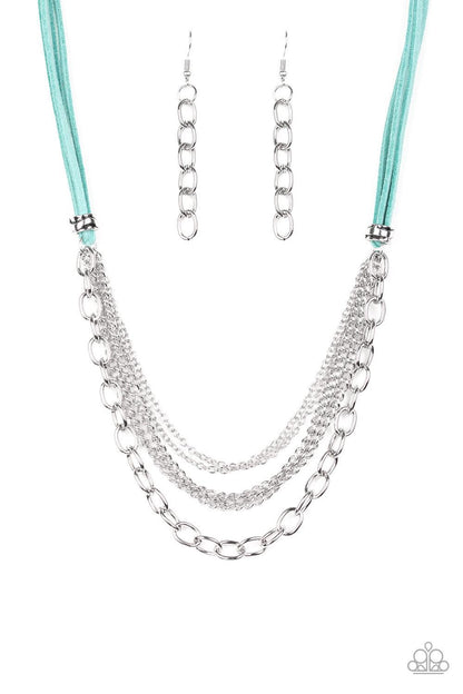 Paparazzi Accessories-Free Roamer - Blue Necklace