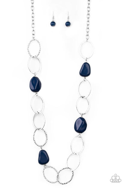 Paparazzi Accessories-Modern Day Malibu - Blue Necklace