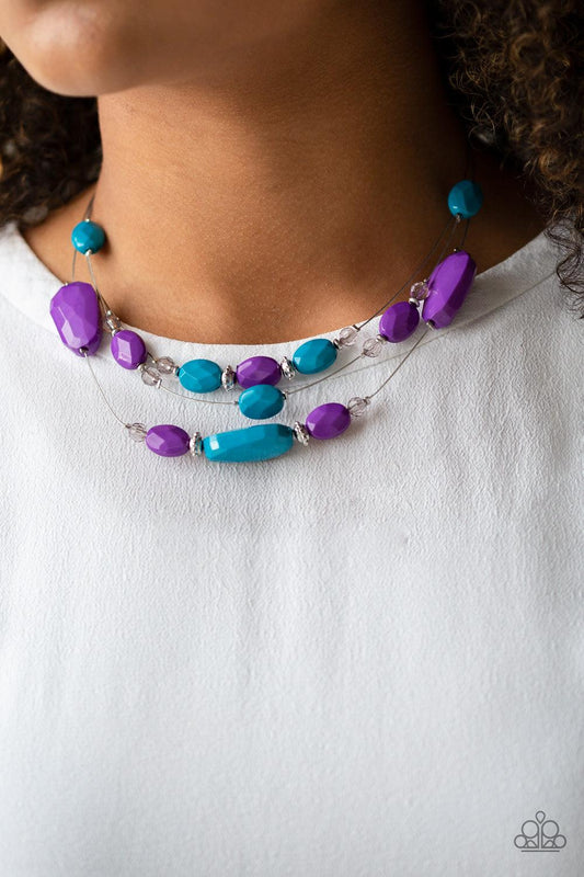  Paparazzi Accessories-Radiant Reflections - Multi Necklace