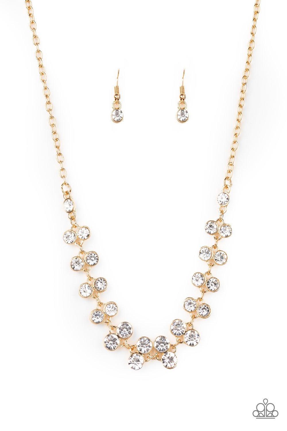 Paparazzi Accessories-Super Starstruck - Gold Necklace