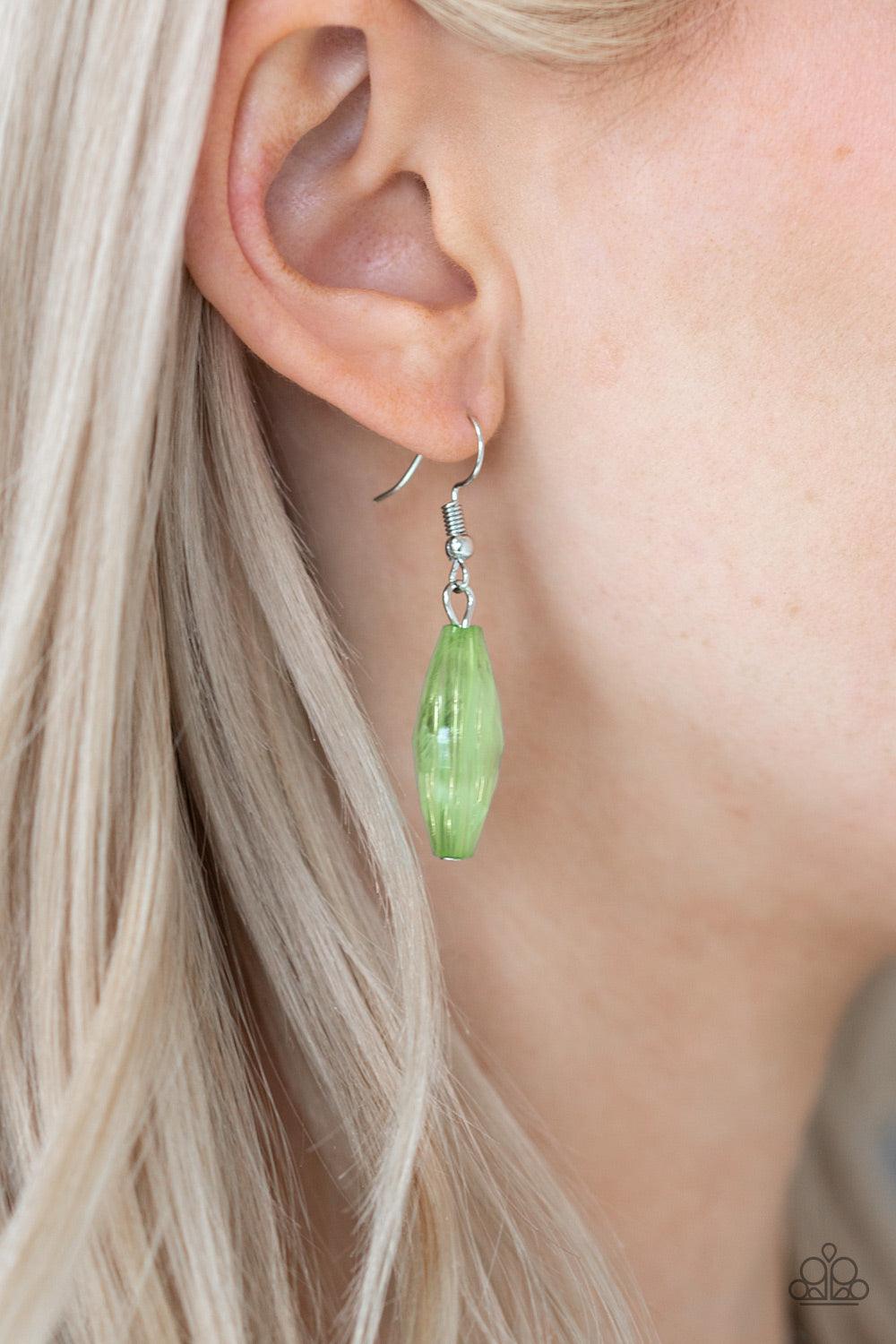 Paparazzi Accessories-Beachfront Beauty - Green Necklace