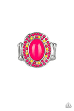 Paparazzi Accessories-Colorfully Rustic - Pink Ring