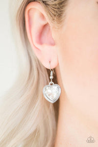  Real Romance White Earring - Jewelry by Bretta