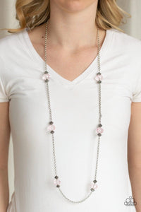 Paparazzi Accessories-Season of Sparkle - Pink Necklace