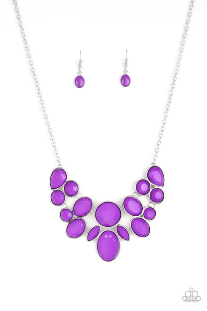 Paparazzi Accessories-Demi-Diva - Purple Necklace