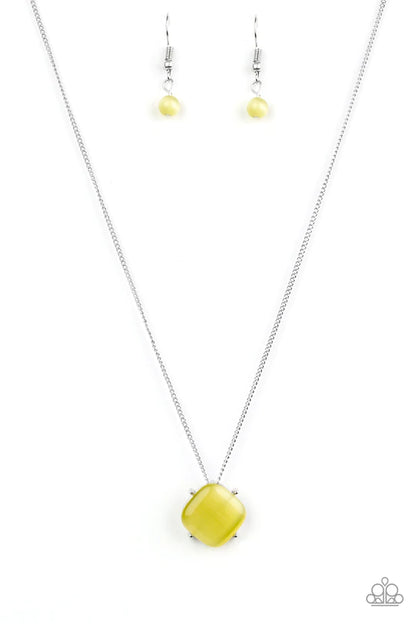 You GLOW Girl Yellow Necklace - Jewelry By Bretta