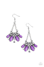 Paparazzi Accessories-Terra Tribe - Purple Earrings