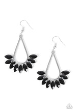 Paparazzi Accessories - Be On Guard - Black Earrings 