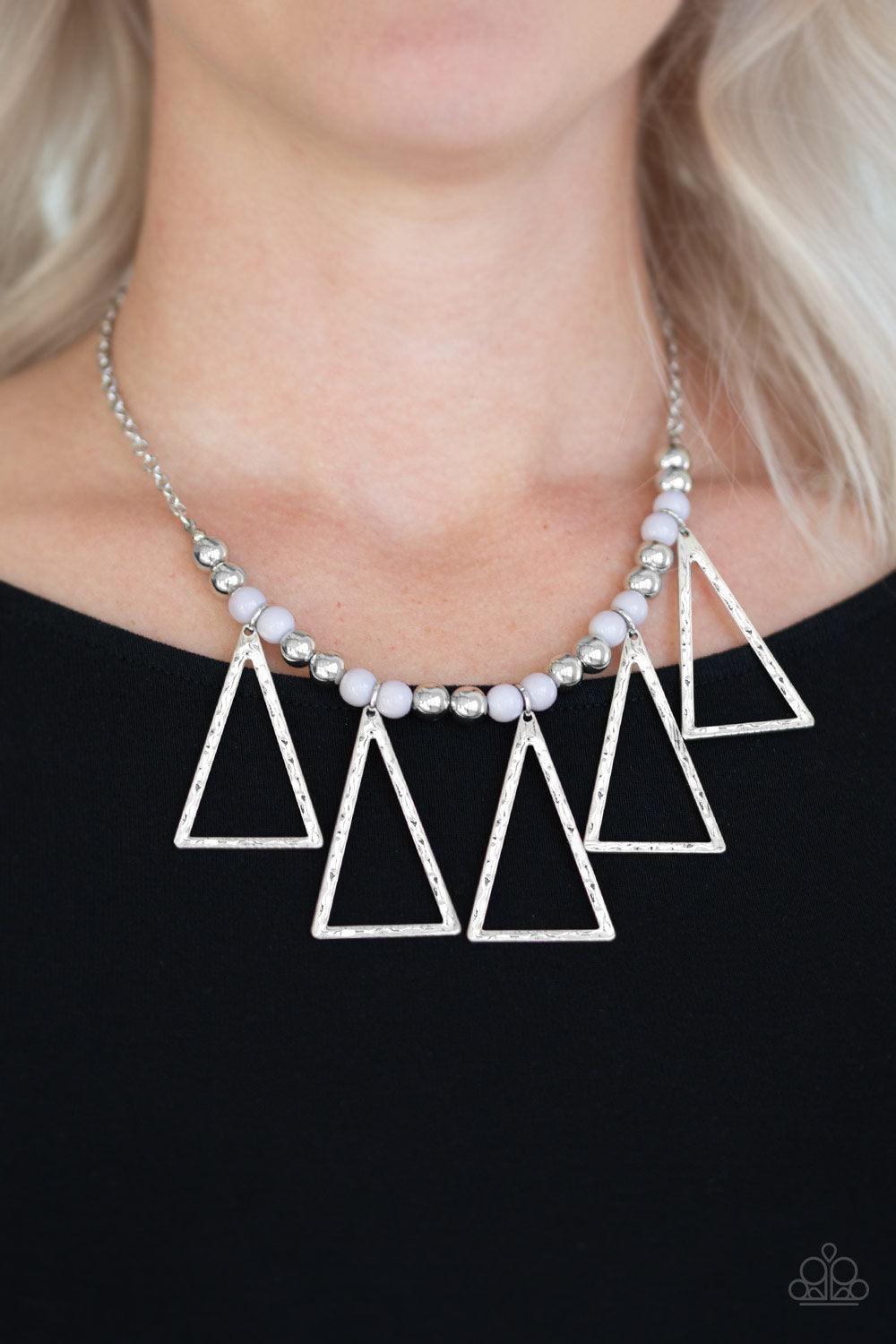 Paparazzi Accessories-Terra Nouveau - Silver Necklace