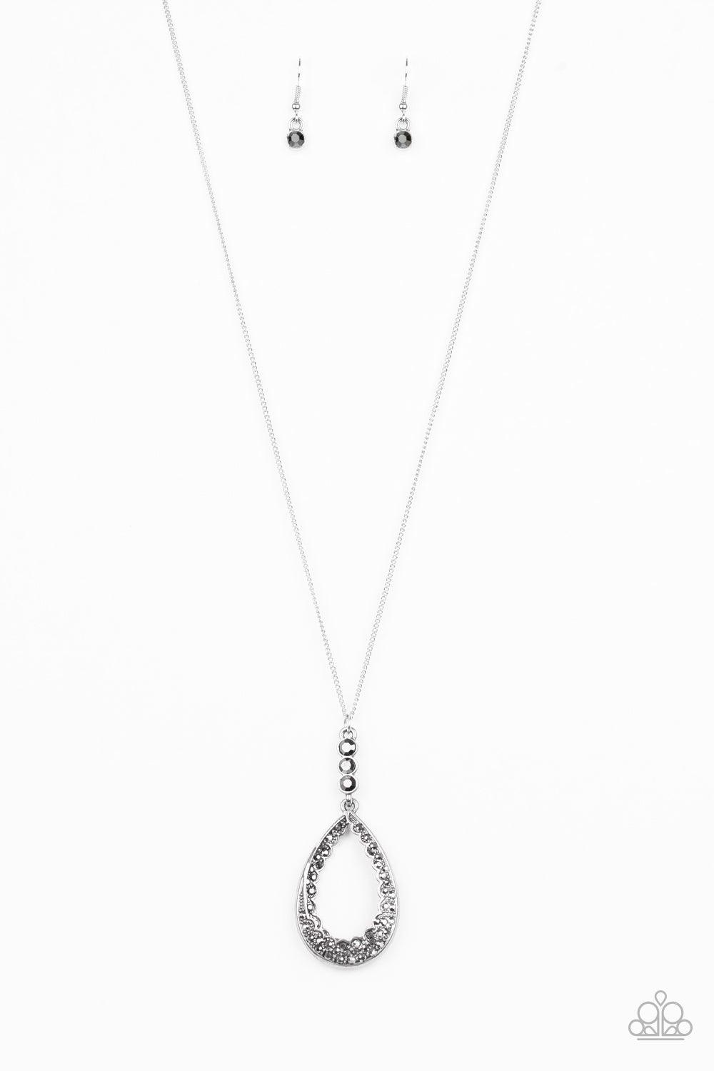 Paparazzi Accessories-Red Carpet Royal - Silver Necklace