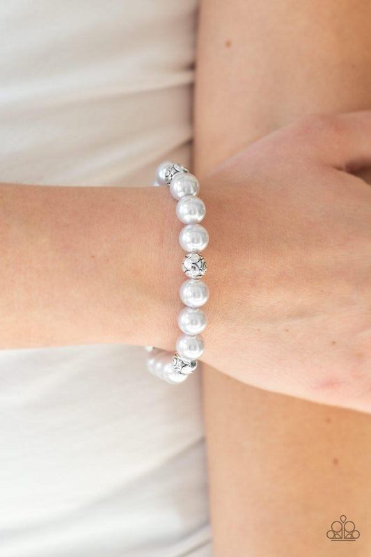 Paparazzi Accessories-Rosy Radiance - Silver Bracelets