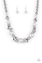 Paparazzi Accessories-Hollywood HAUTE Spot - Silver Necklace