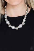 Paparazzi Accessories-Hollywood HAUTE Spot - Silver Necklace