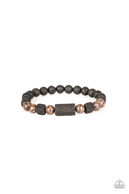 Zenned Out Brown Bracelet - Jewelry by Bretta