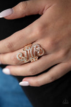 Paparazzi Accessories-Waltzing Wonders - Gold Ring