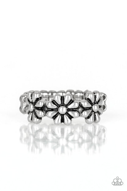 Paparazzi Accessories-Daisy Dapper - Silver Ring