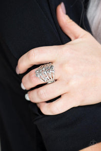 Paparazzi Accessories-Meet In The Middle - Silver Ring