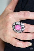 Paparazzi Accessories-Terra Terrain - Pink Ring