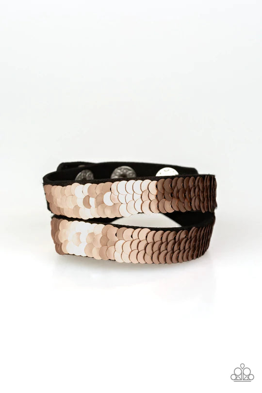 Under The SEQUINS Rose Gold Bracelet - Jewelry by Bretta