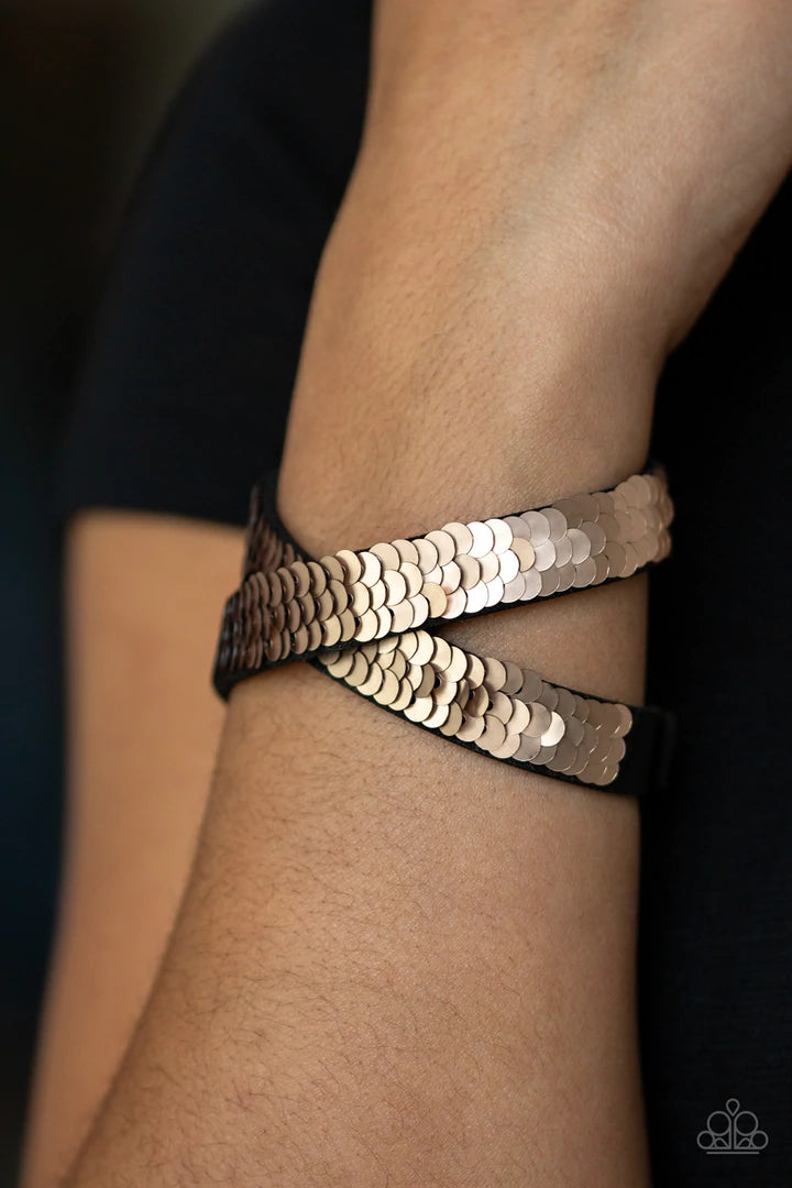 Under The SEQUINS Rose Gold Bracelet - Jewelry by Bretta
