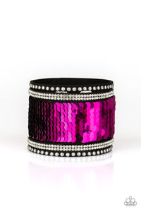 Paparazzi Accessories-MERMAIDS Have More Fun - Pink Wrap Bracelets