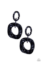 Paparazzi Accessories-Confetti Congo - Blue Earrings