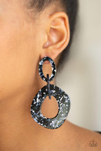 Paparazzi Accessories-Confetti Congo - Blue Earrings